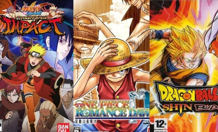Best Anime Games for PPSSPP