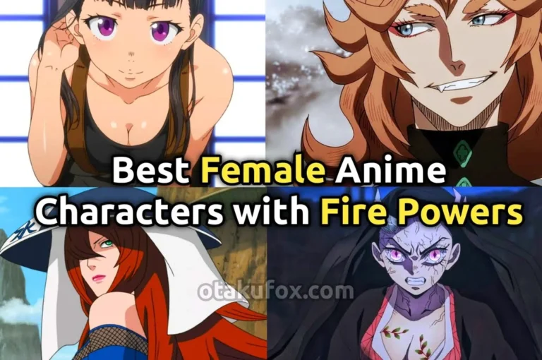 Top 10 Female Anime Characters With Fire Powers