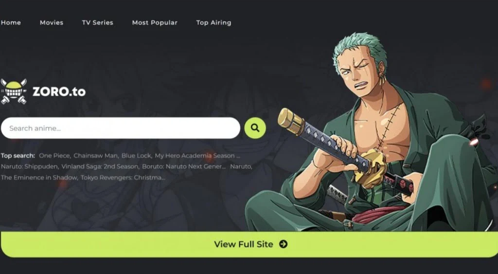 ZORO.to Changes Name to ANIWATCH.to